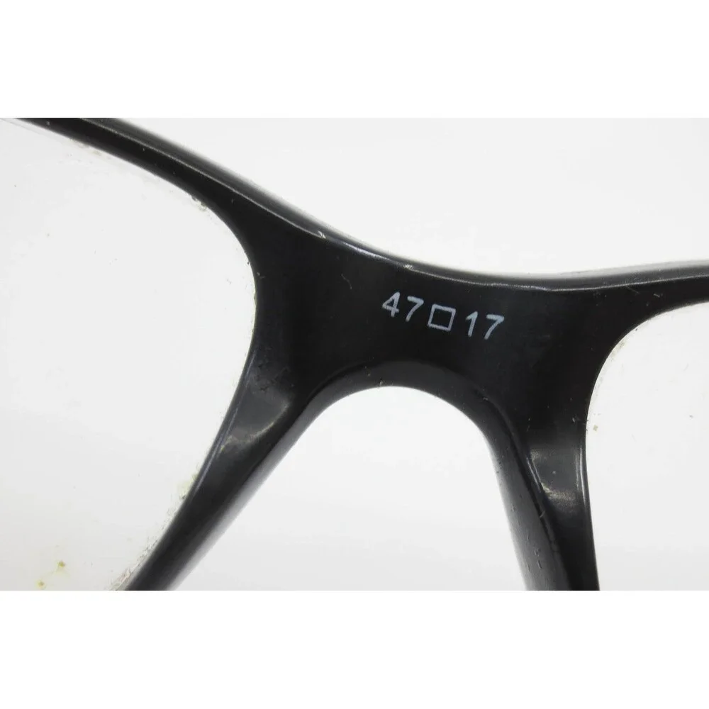 KP6162 Black Rectangular Eyeglass Frames 47-17 Full Rim Classic Style Eyewear